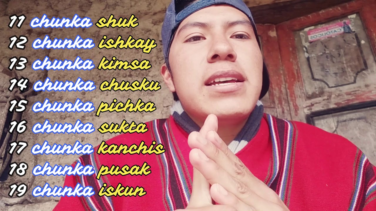 Los números en kichwa/(yupaykuna)/numeración 😃😃🤪
