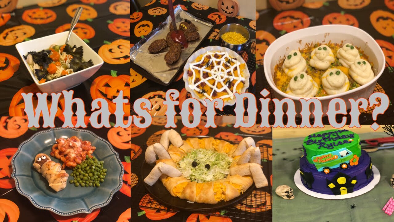 Halloween Themed Meal Ideas!! 2018
