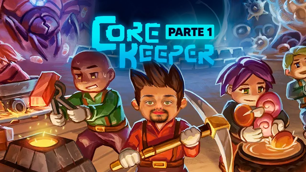 GUITO e amigos jogando CORE KEEPER 001