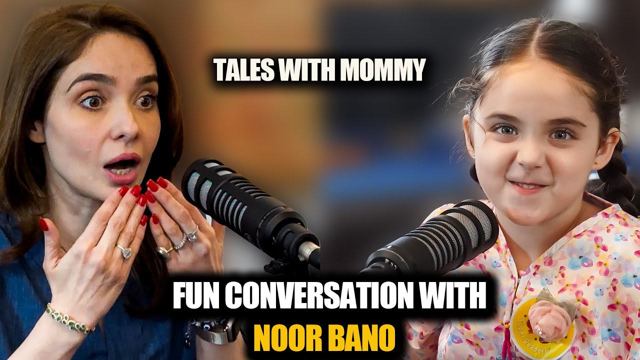 Noor`s World | Juggun Kazim Cute Chat with her Daughter