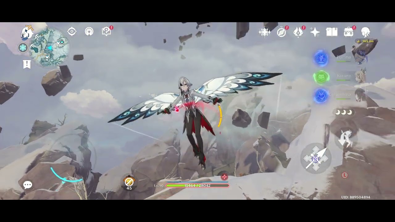Infinix GT30 Pro, Genshin Impact| 2K resolution Sreen Recording