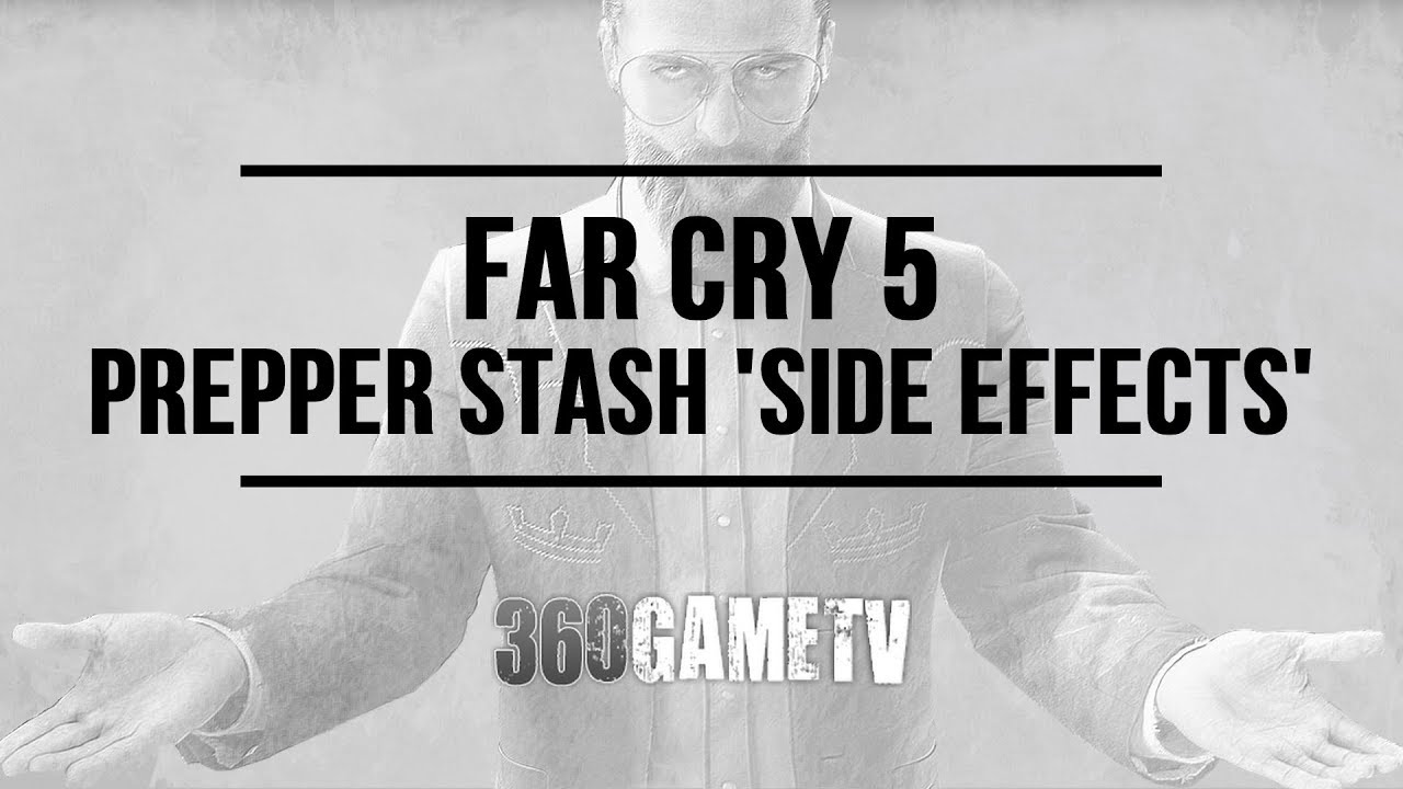Far Cry 5 Prepper Stash Side Effects - Faith's Region Prepper Stash Locations and Solutions Guide