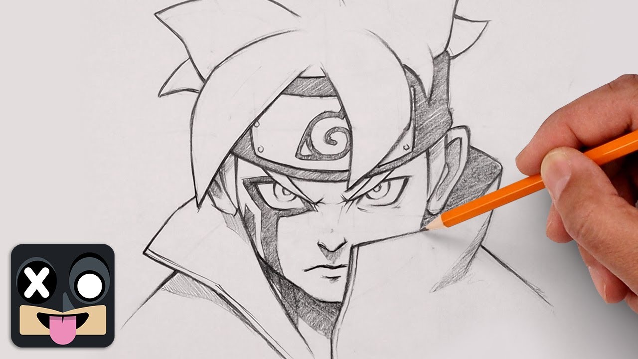 How To Draw Anime | Boruto | Sketch Tutorial