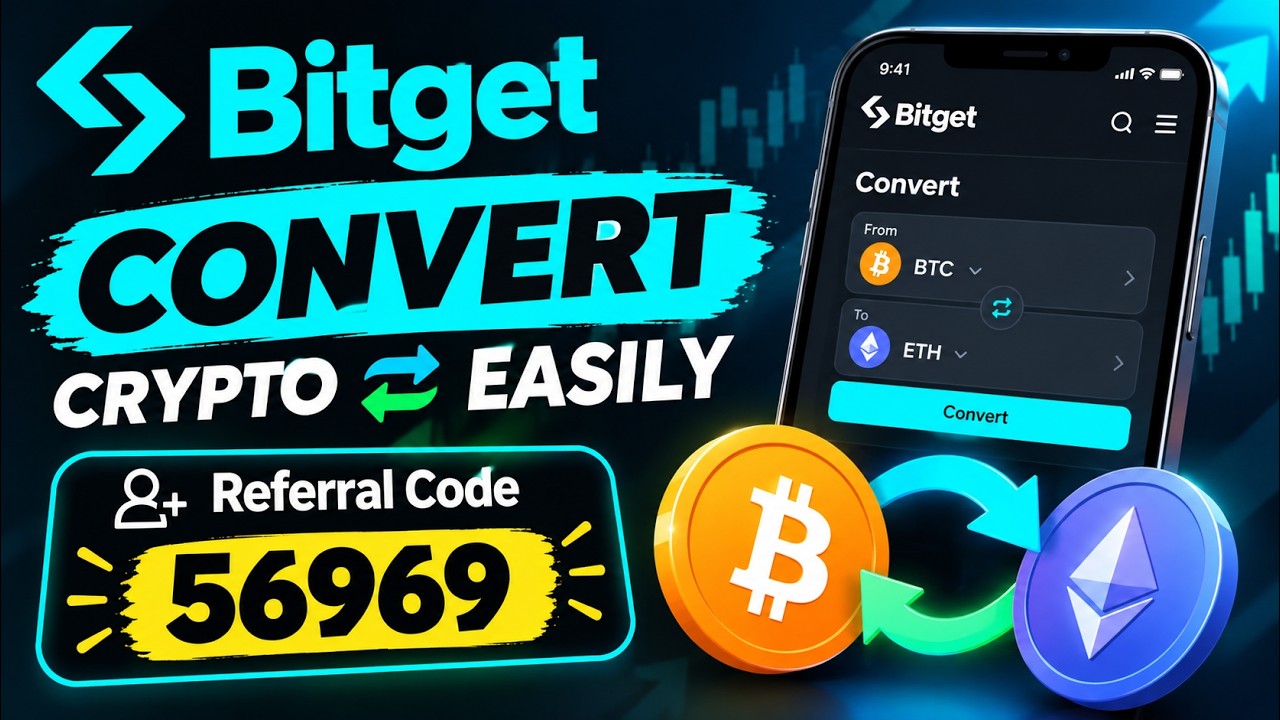 Bitget Convert Swap Explained: Full Beginner Guide 2026 | Code 56969 🔄