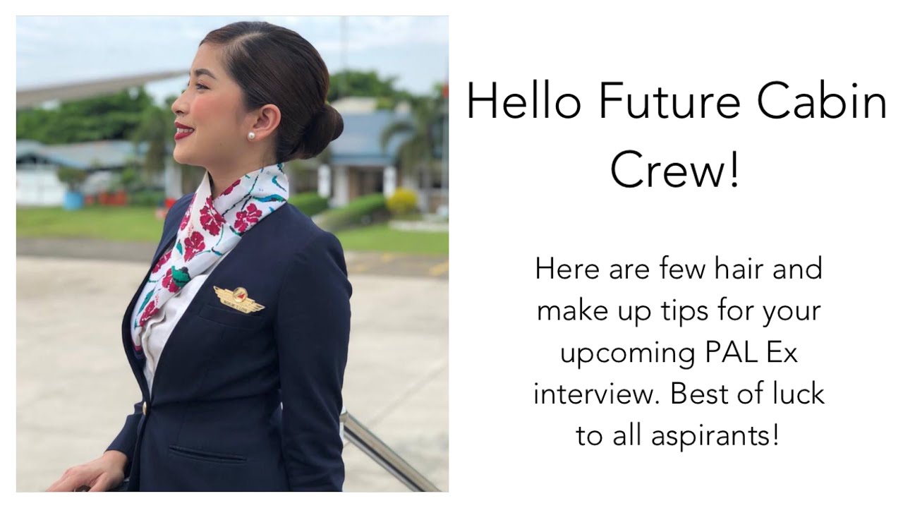 My PAL Ex Cabin Crew Hair & Make Up Tutorial