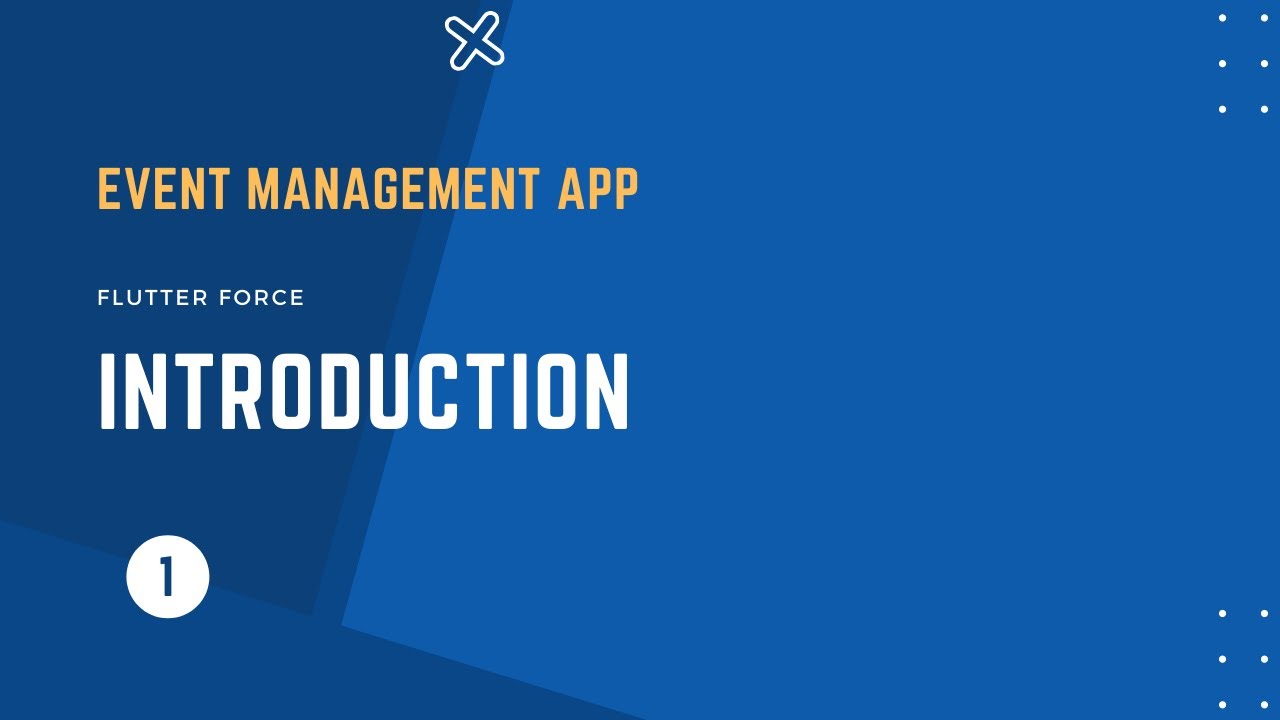 Introduction to Event Management App in Flutter