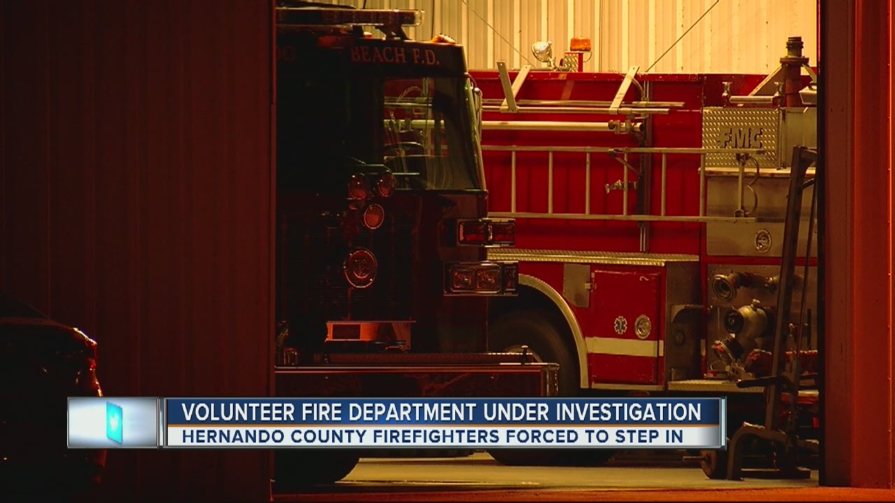 Volunteer fire department under investigation