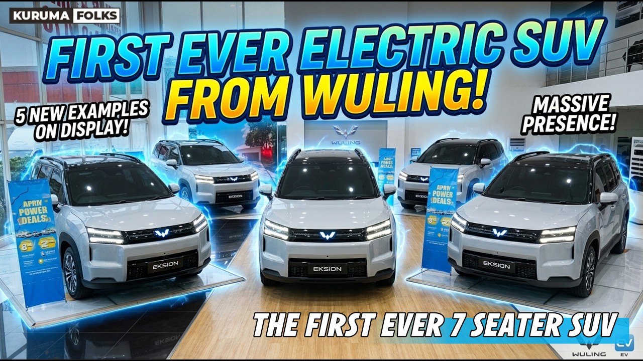 WULING NEW EKSION EV EX: THE FIRST FAMILY CAR SUV FROM WULING. DETAILS REVIEW FOOTAGE OF EKSION