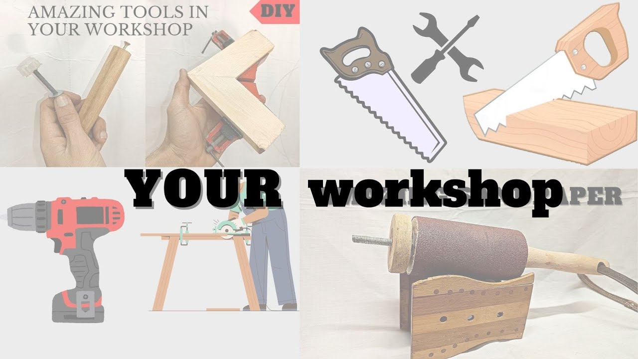 (Four ideas in one video (Everything is in your workshop