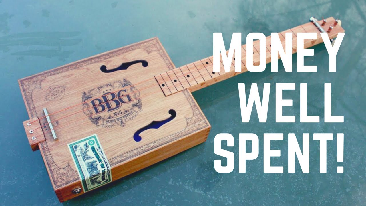 3 String Cigar Box Guitar Kit Build