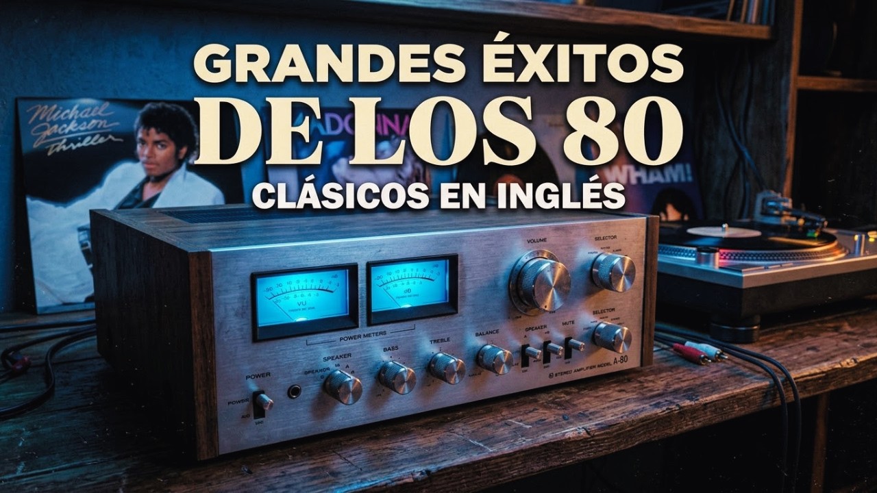 Canciones Legendarias de los 80 y 90 | Cl&aacute;sicos en Ingl&eacute;s