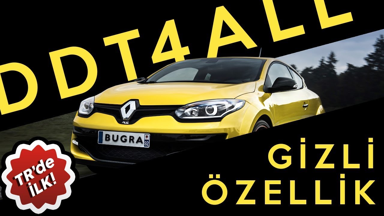 Megane 3 - Fluence Yokuş Kalkış Desteği Tutma Süresi Nasıl Değiştirilir? - DDT4ALL Gizli Özellik