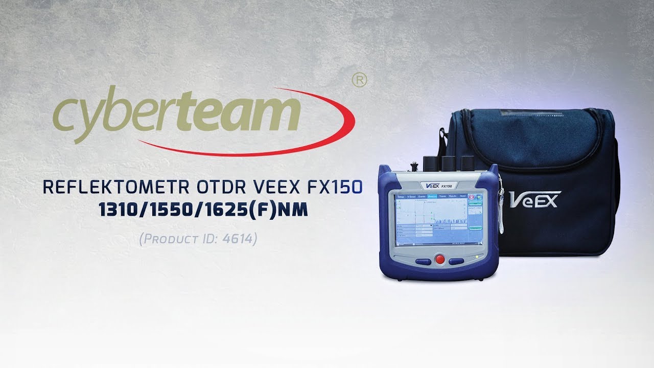 Reflektometr OTDR VeEX FX150 1310/1550/1625nm