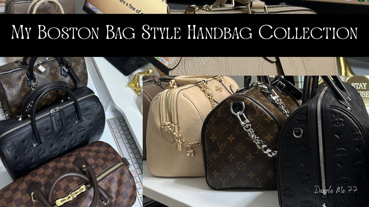 Моя коллекция сумок в стиле Boston Bag
