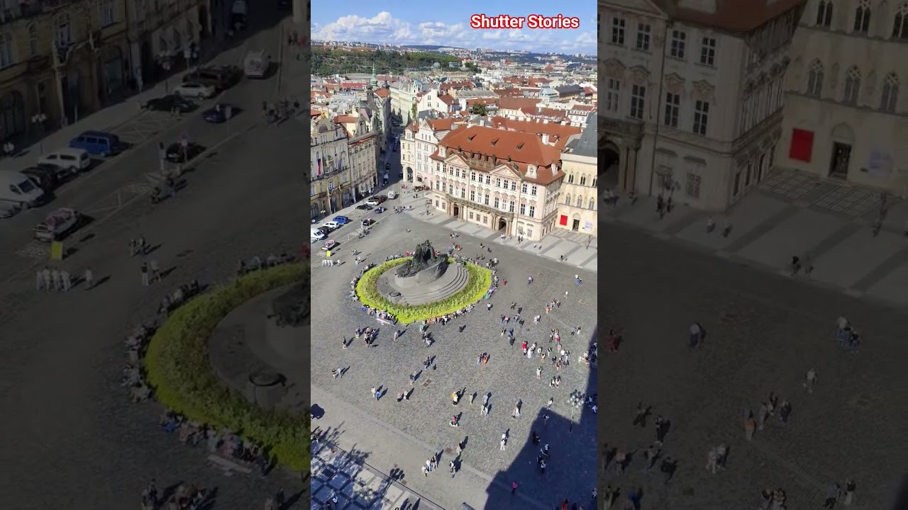 Old Town Square during Summer 