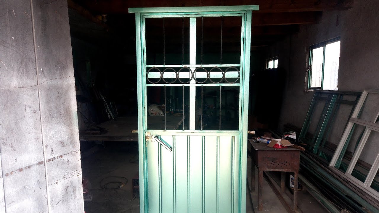 COMO HACER UNA PUERTA DE HERRERÍA