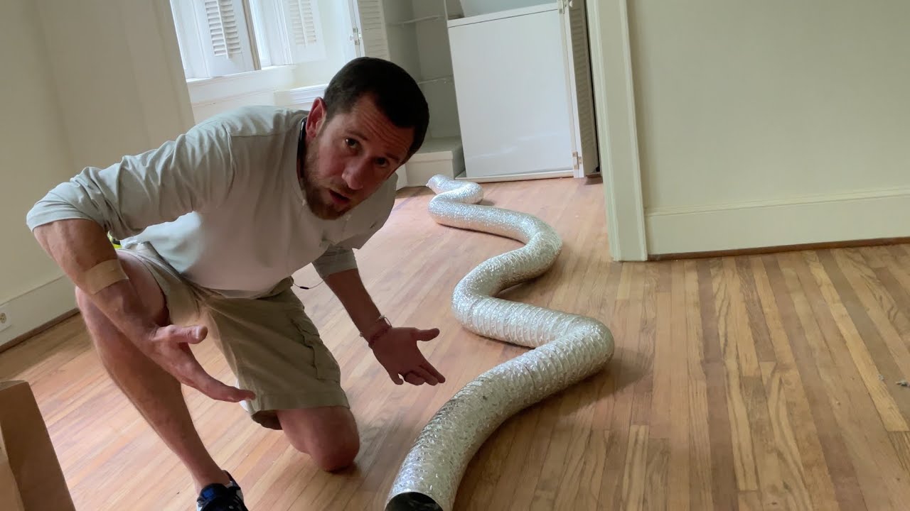 ATTENTION!!! This One&rsquo;s MORE Than Just a DRYER VENT CLEANING!!! #almetaldryervent #satisfying #diy