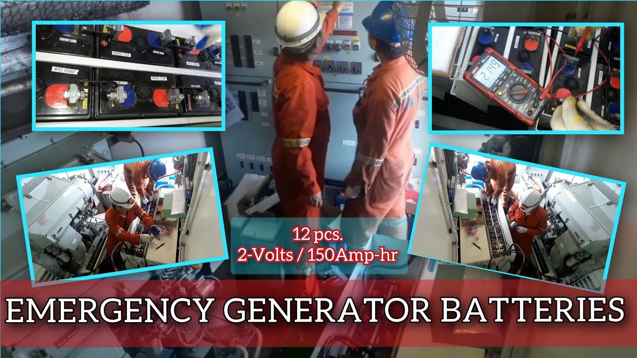 Emergency Generator Batteries