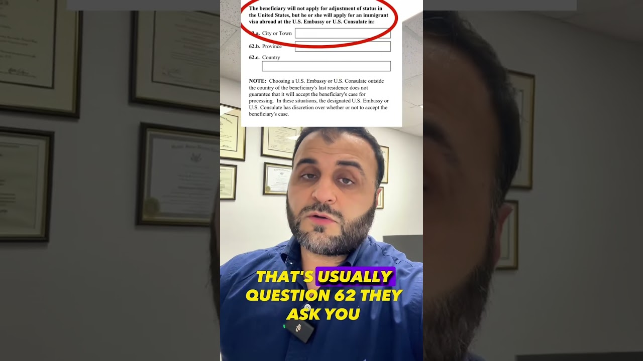 Dont make this mistake on your I-130 form when applying for a Green Card by leaving the part ab