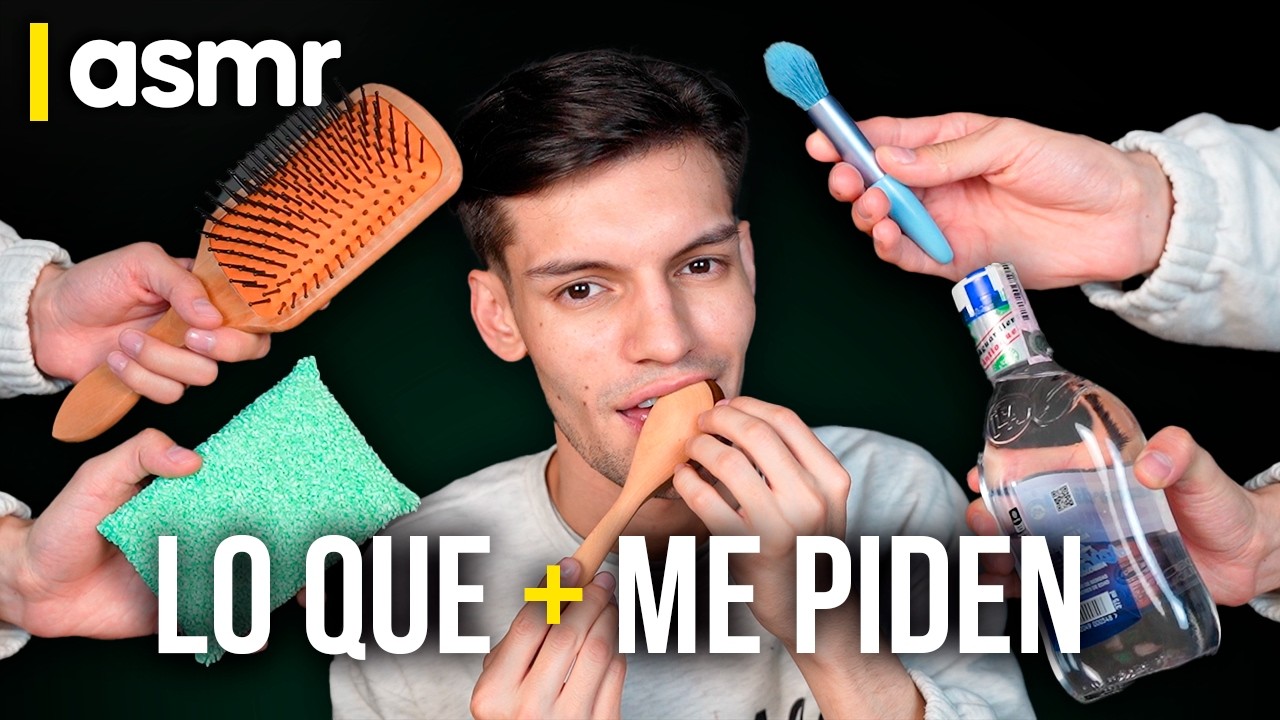 ASMR Español SUEÑO RÁPIDO y PROFUNDO en MINUTOS con los sonidos que más me piden