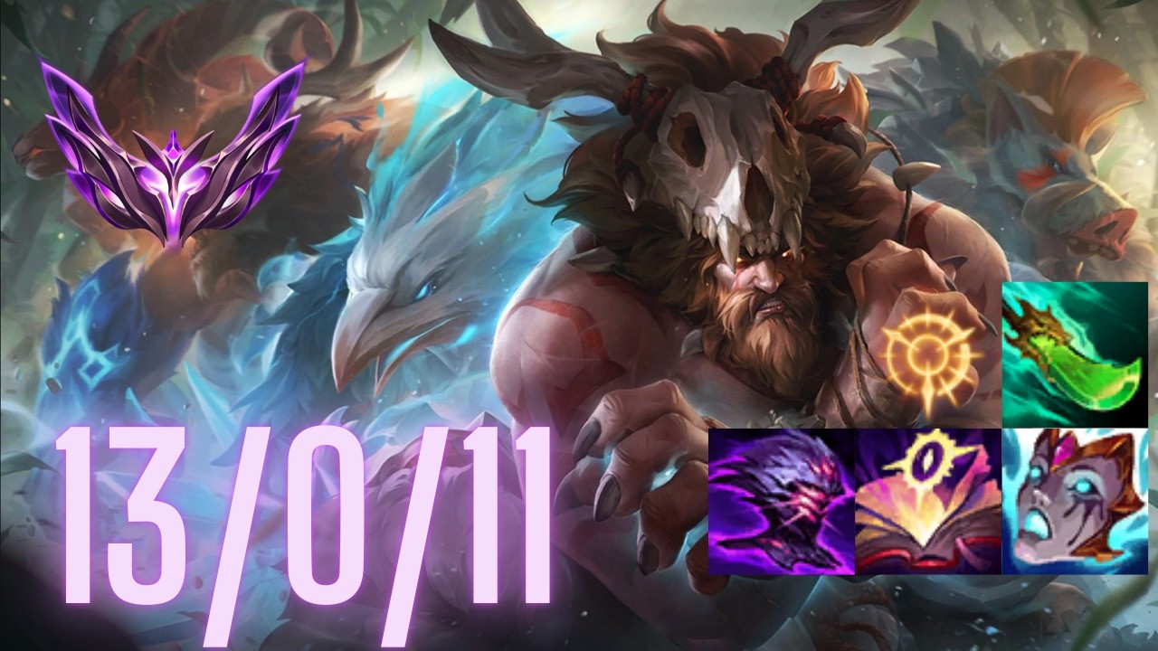 Udyr vs Qiyana -Woodpecker Udyr v2