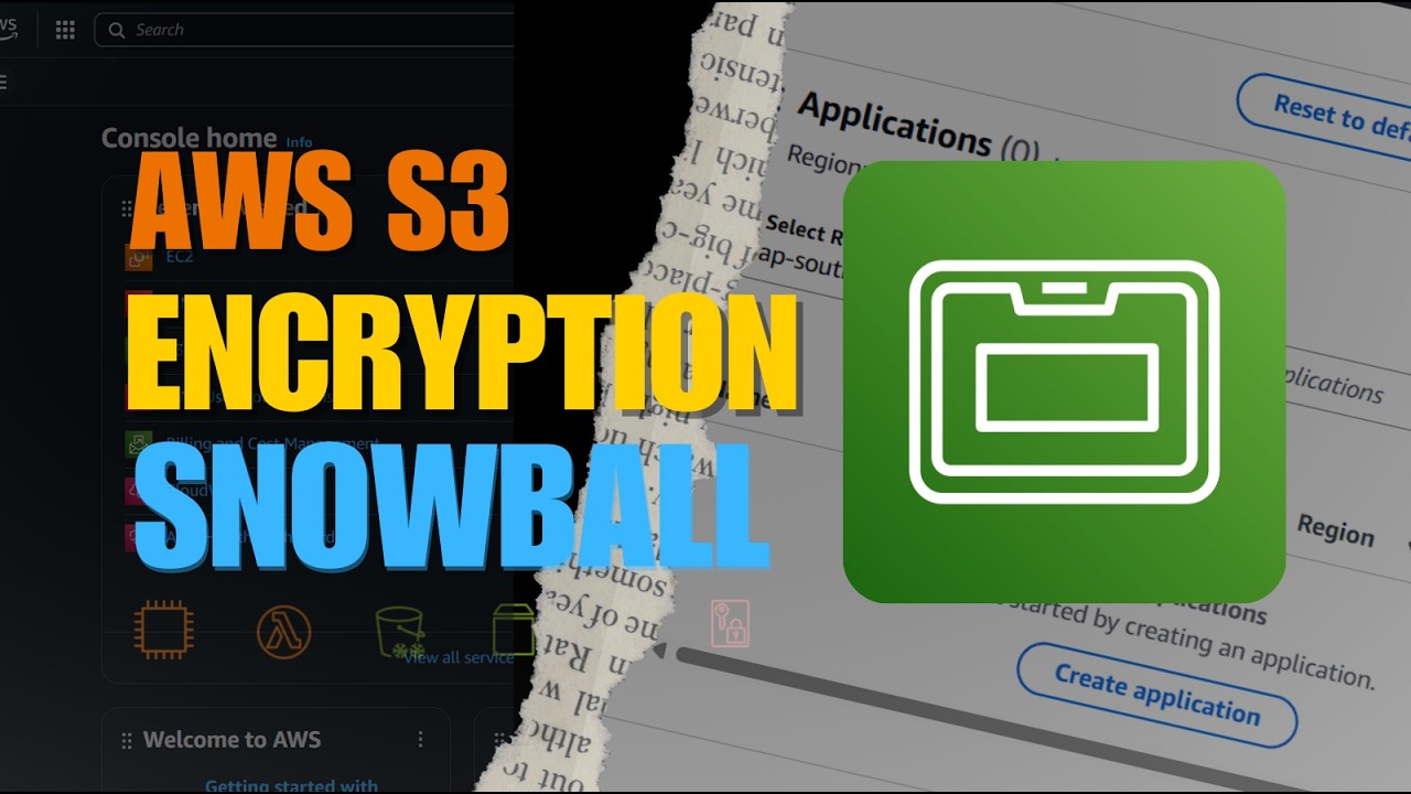 #32 AWS S3 Encryption, Pre-Signed URL Demo & Snowball for BEGINNER #bucketflow #devops #aws