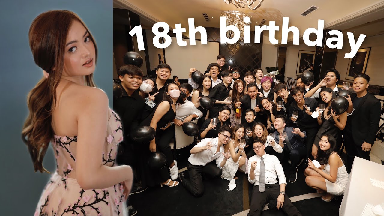 My 18th Birthday Dinner | Preparation, celebration, gifts, & more