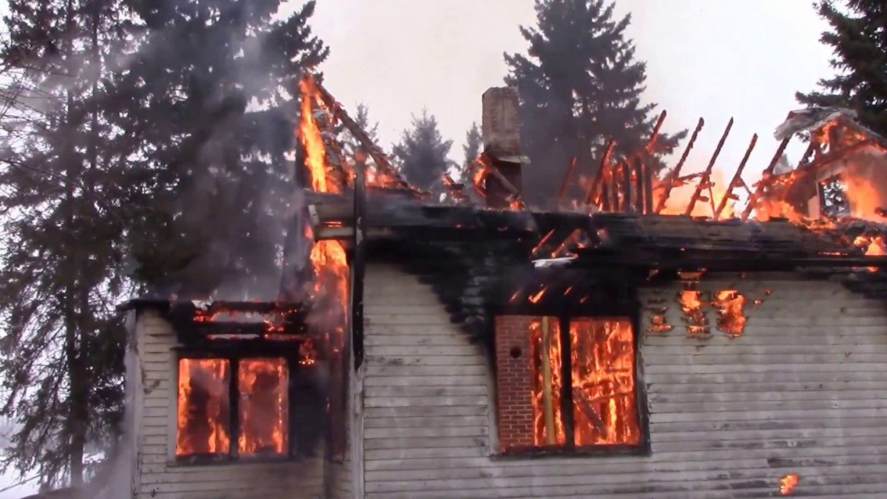 SPL Fire Department Controlled Burn - Structure Fire