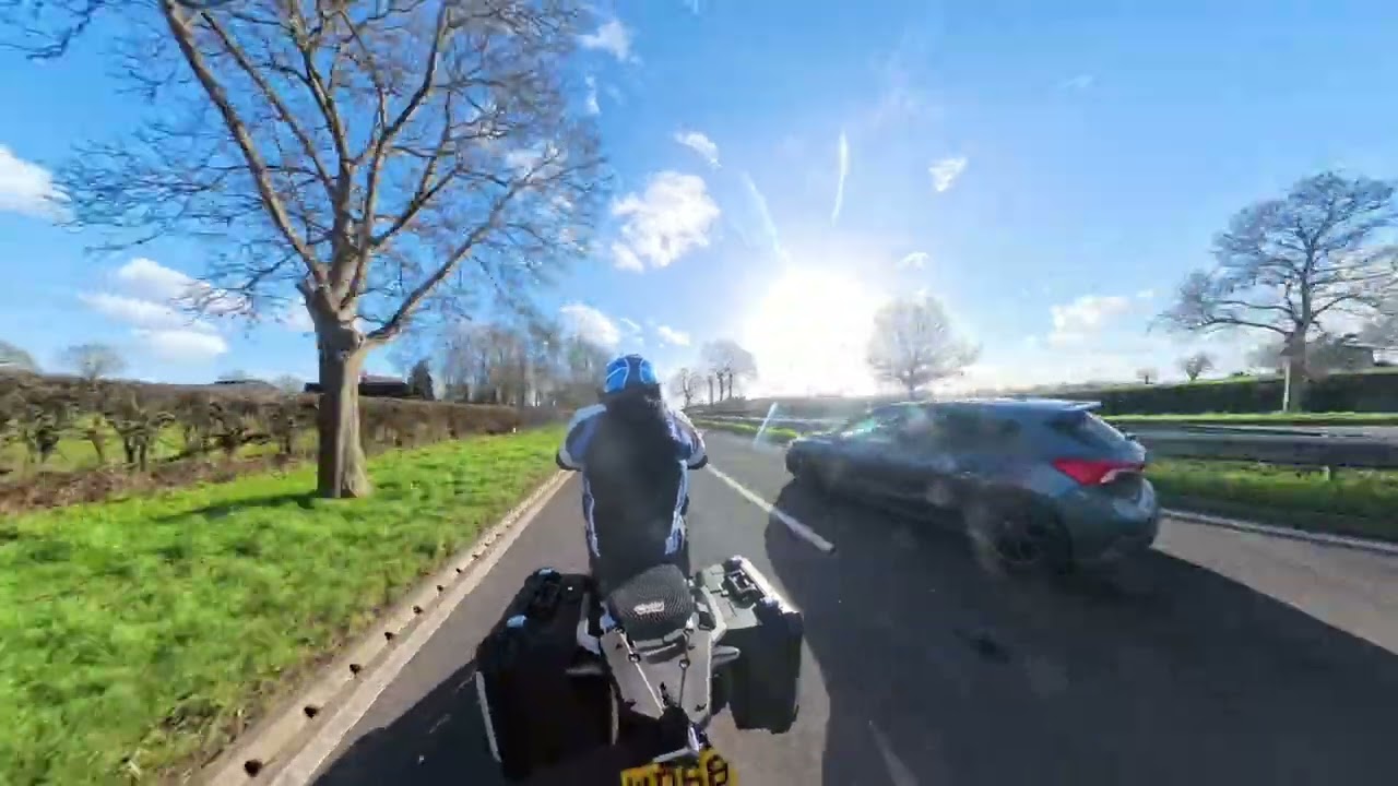 Our first ride of the year to Malvern