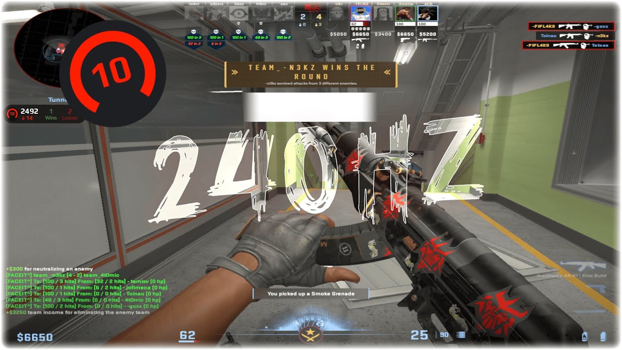 Faceit lvl 10 Highlights