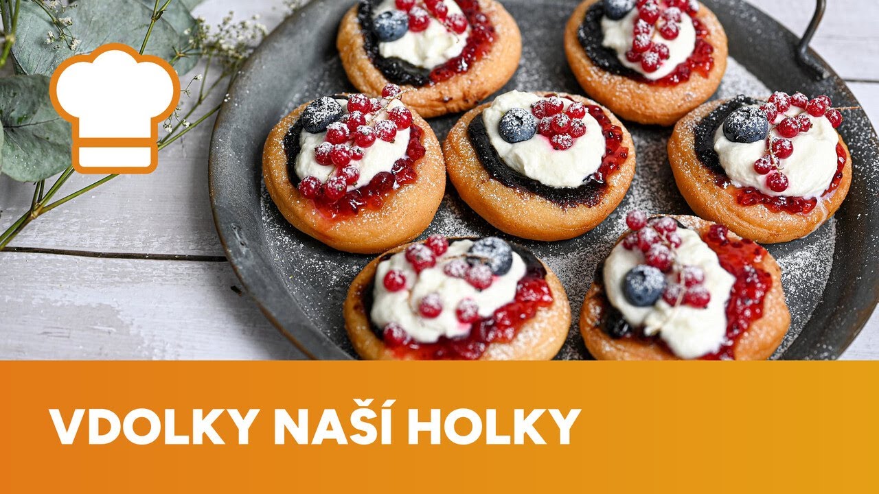Vdolky naší holky: Vláčné smažené bochánky s povidly a tvarohem vykouzlí spokojený úsměv