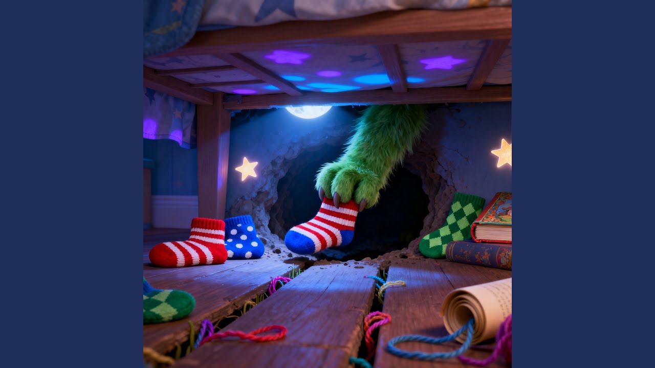 Sock Monster Under My Bed
