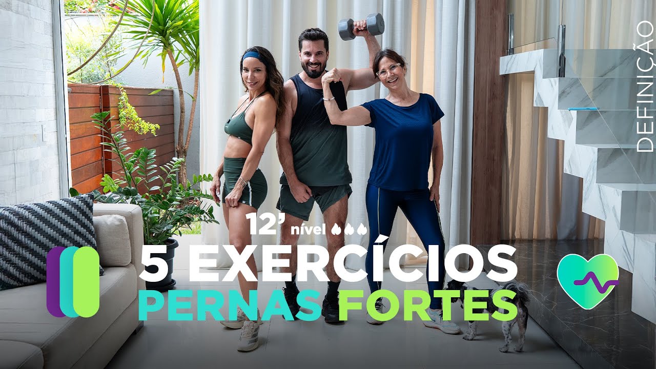 5 exercícios pra definir as pernas sem sair de casa - treino Diario e rápido- Carol Borba 