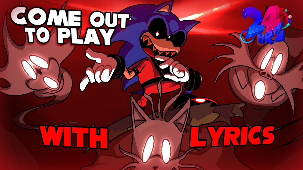 COME OUT TO PLAY WITH LYRICS // FT. @KennyTheLyr1c1st & @AbysmalCha0s // FNF WITH LYRICS // 24HRZ