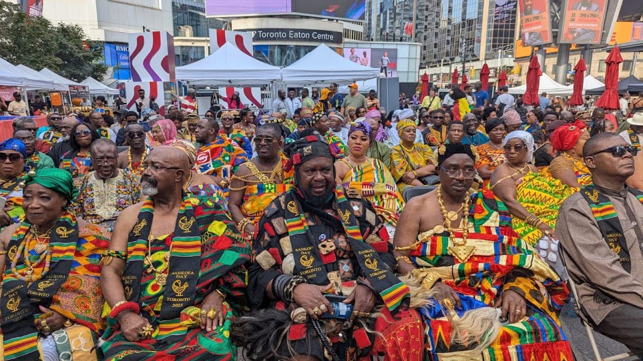 How Ghanaians Celebrated The Naming of Sankofa Square In Downtown Toronto