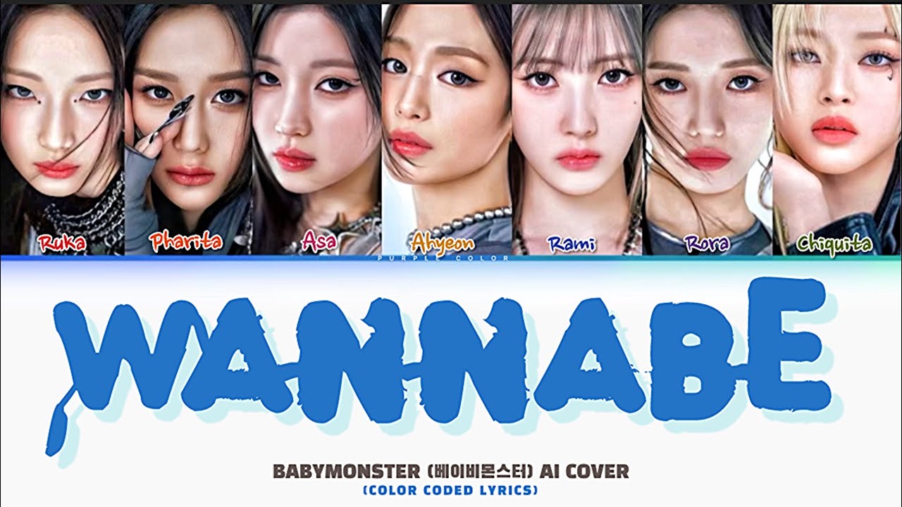 BABYMONSTER (베이비몬스터) AI cover  'WANNABE' original by ITZY #babymonster 
