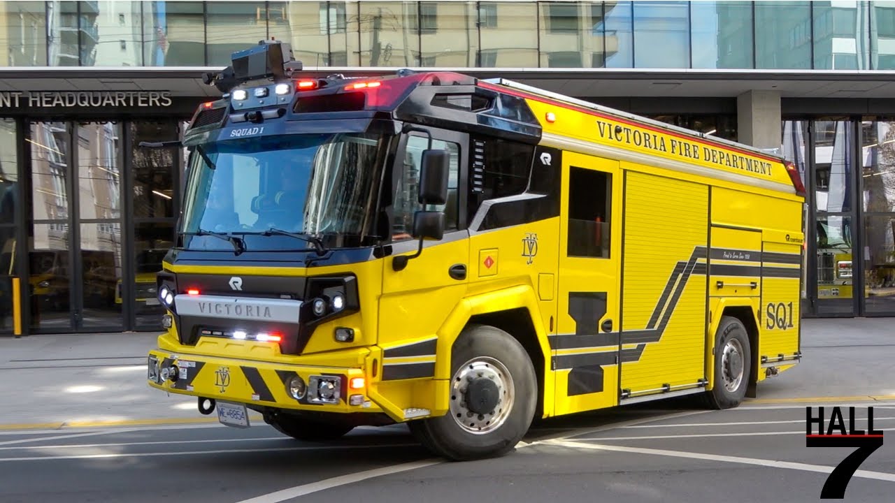 Victoria Fire Department - Squad 1 Responding
