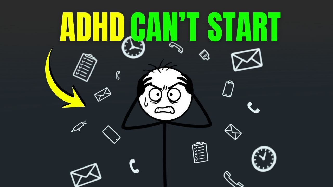 ADHD Overwhelm Explained: Why Starting Feels Impossible | The Distorted Human