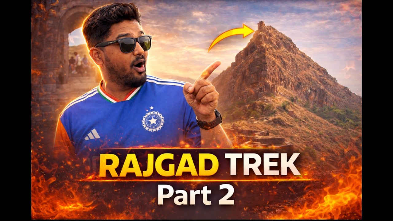 Rajgad Trek Part 2 🔥 | Thrilling Experience in Sahyadri 😍
