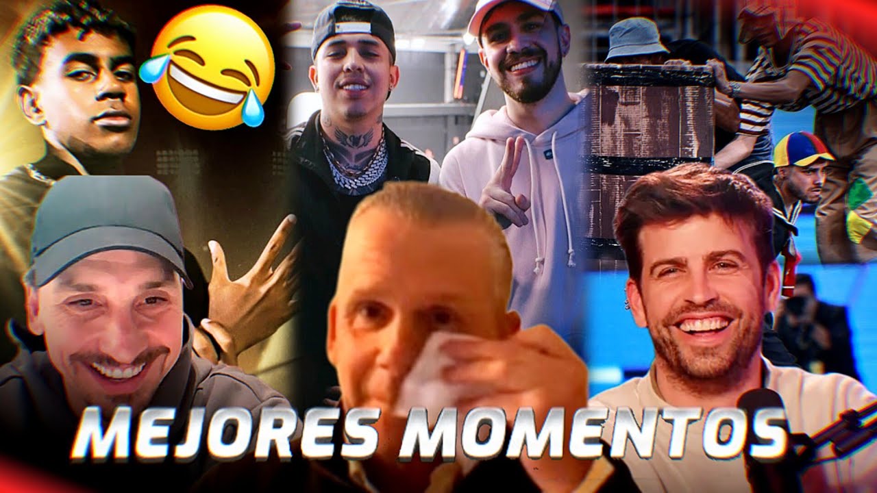 Los MEJORES MOMENTOS GRACIOSOS, ENOJOS y RANDOMS de la KINGS LEAGUE 2024