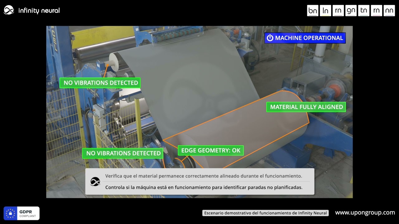 Supervisión industrial inteligente con la IA de Infinity Neural