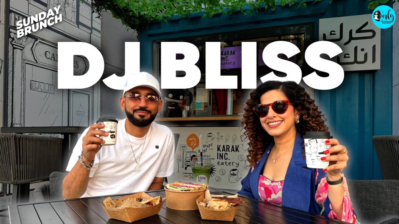 Sunday Brunch With Dubai Bling Star DJ Bliss In Box Park | Ep. 14 | Curly Tales ME