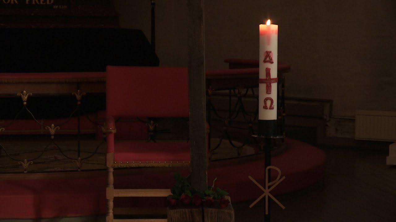 Gudstjeneste i Tønsberg domkirke. Langfredag 2. april 2021