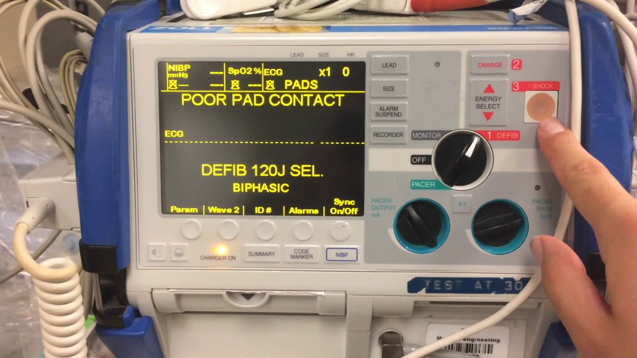 Zoll Defibrillator tutorial