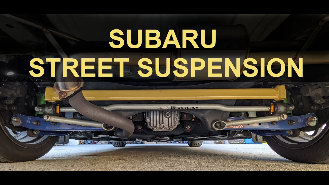 Street Suspension - Subaru Tuning - Impreza + Crosstrek GP