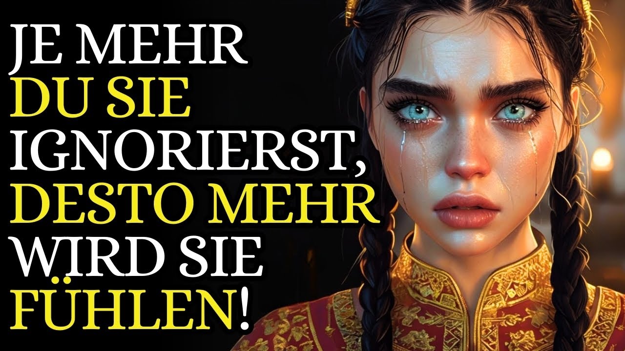 Je mehr du sie ignorierst, desto mehr wird sie FÜHLEN! - Stoizismus in der Praxis