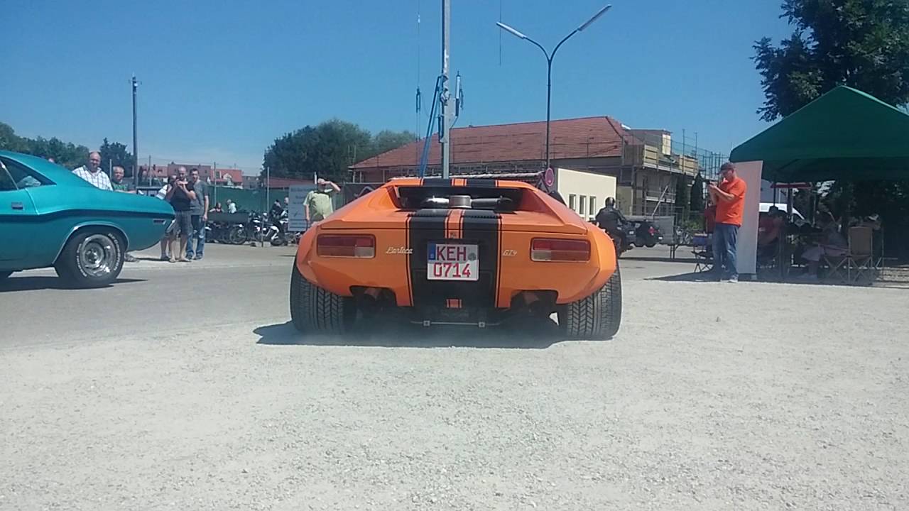 Engine sound de tomaso pantera gt4
