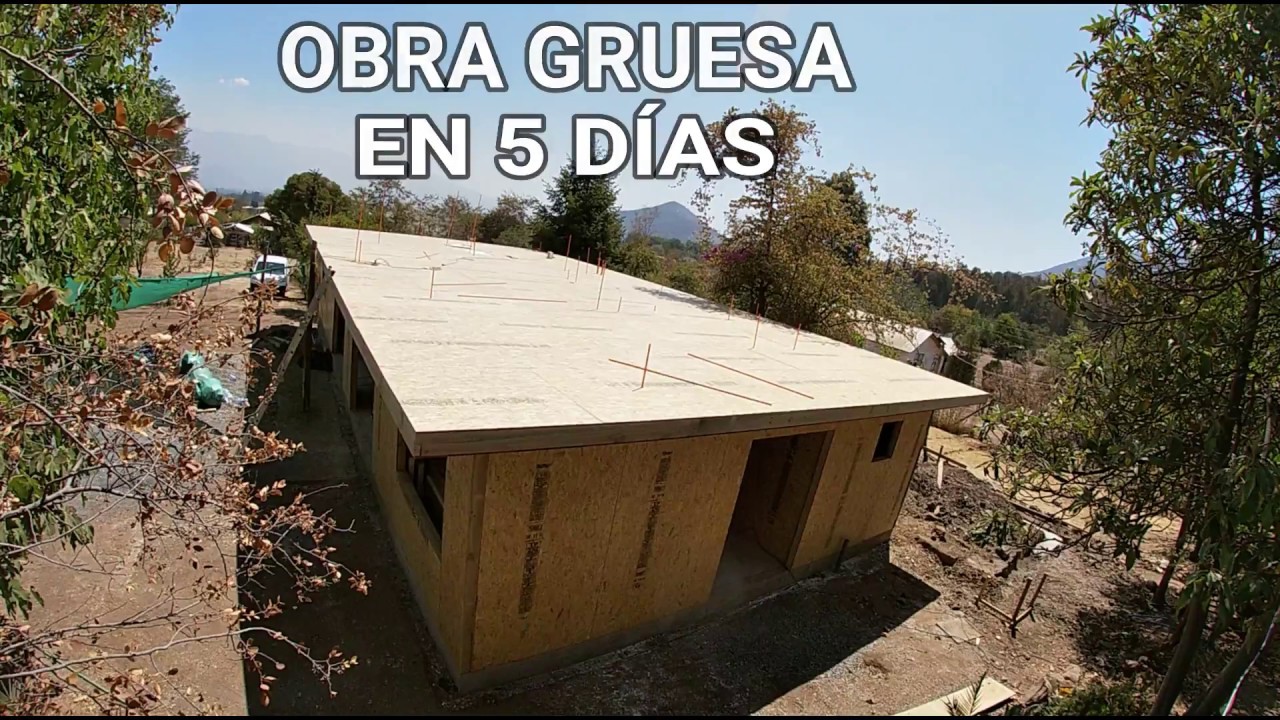 Instalaci&oacute;n de casa  de 100m2 en 5 d&iacute;as PROSIP&reg;