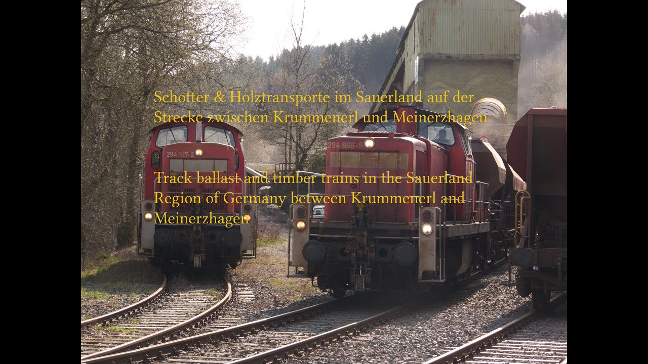 Schotter & Holztransporte im Sauerland 2020 & 2021.