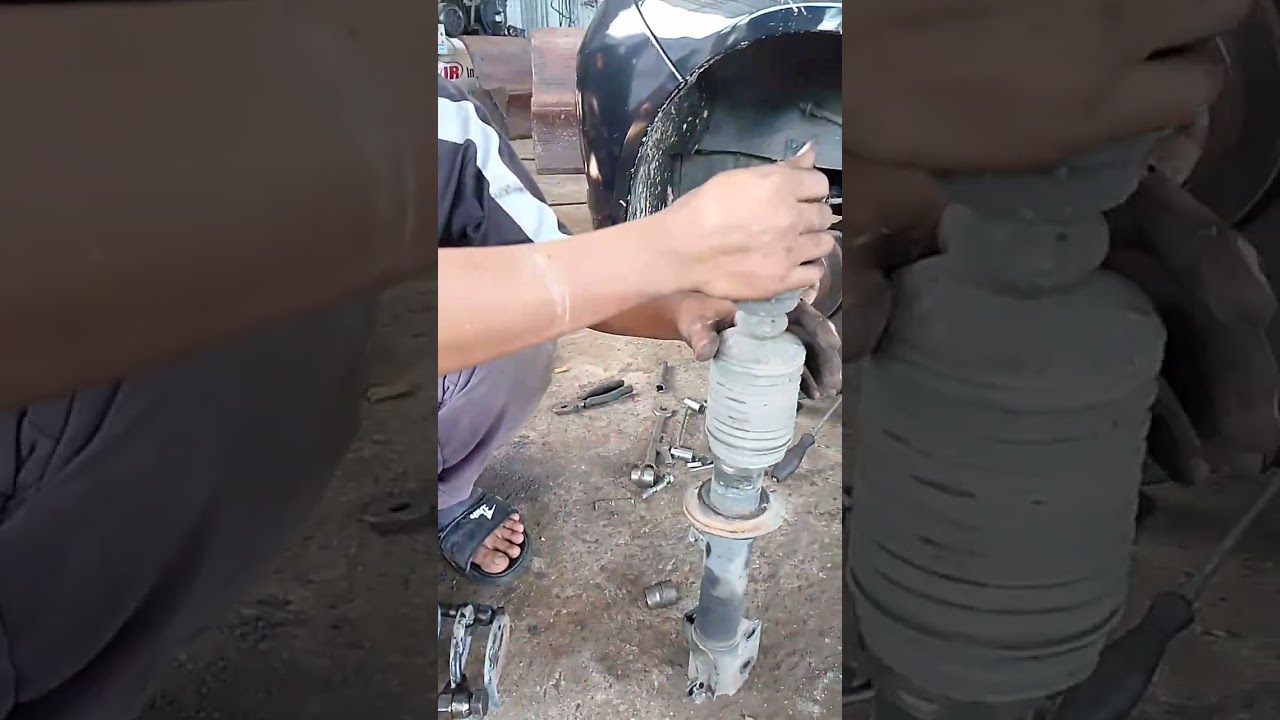 potong spring depan viva